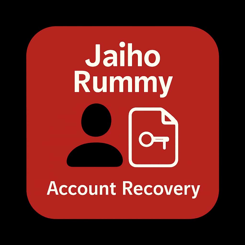 An icon symbolizing assistance with Jaiho Rummy Account Recovery.