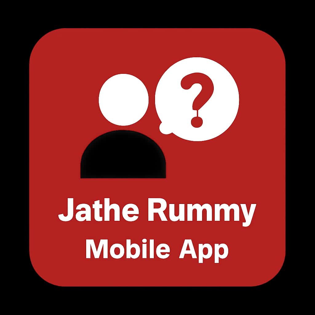 An icon symbolizing the Jaiho Rummy Mobile App, featuring a clean design and the app name.