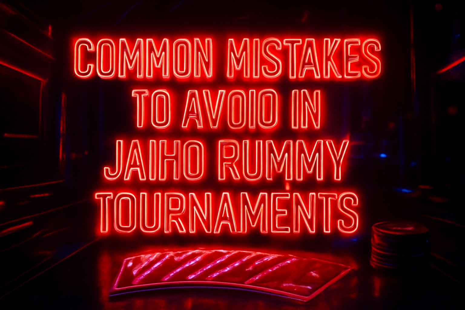 An educational image illustrating login troubleshooting for Jaiho Rummy.