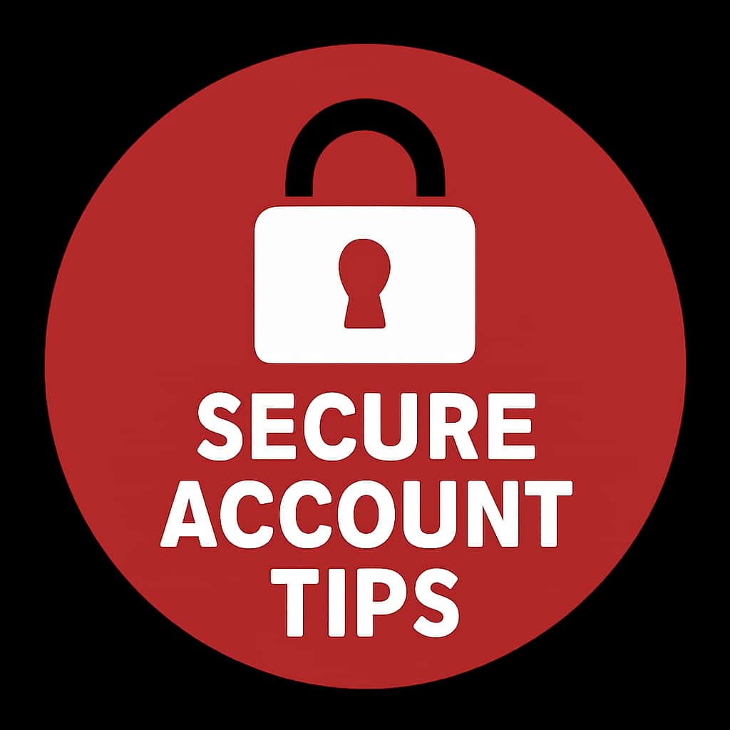 Icon representing secure tips for Jaiho Rummy accounts.